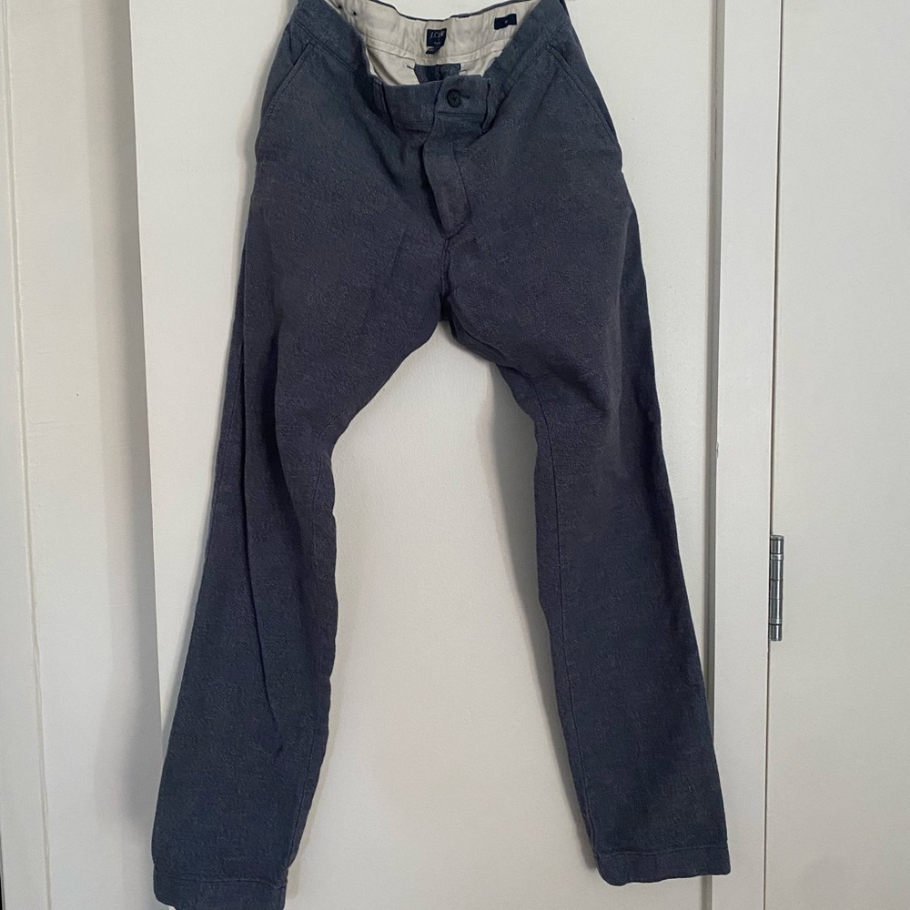J. Crew Men’s Dark Blue Flex Slim Pants